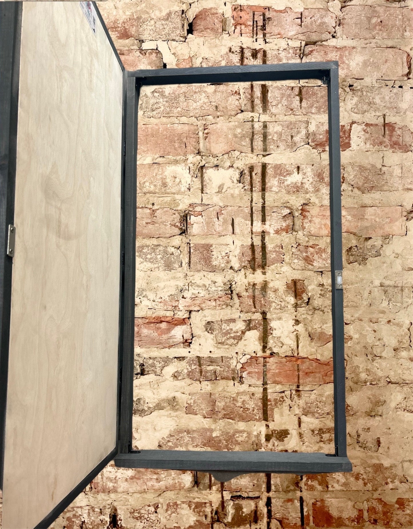 Rustic Electrical Panel Cover - Rustic Modern Art Design- Custom Sizes Available -Breaker Box Panel Cover - Wall Decor - Modern art