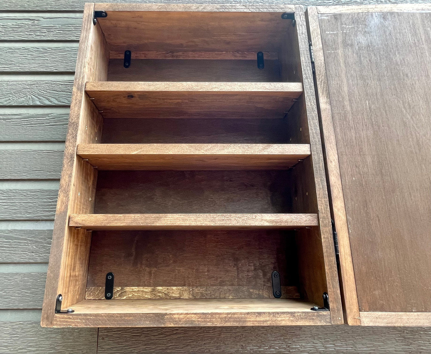 Rustic Cabinet 17”x20”or 24”x18”- (Single Door) Lighthouse Art - Bathroom Cabinet-Liquor Cabinet - Rustic Cabinet - Medicine Cabinet