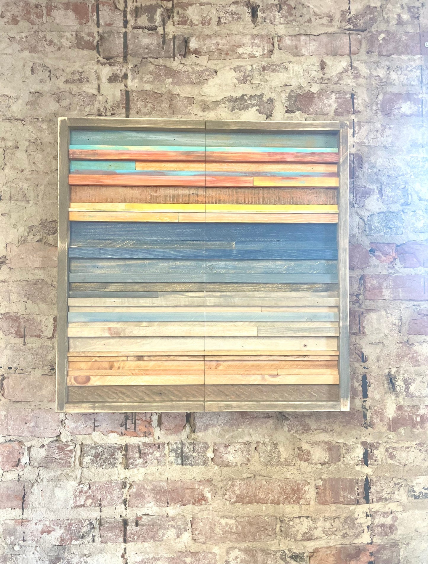 Rustic Dartboard Cabinet 24”x24” - Rustic Coastal Design- Rustic Cabinet - Gameroom Art - Wall Decor - Modern art - Modern dartboard cabinet