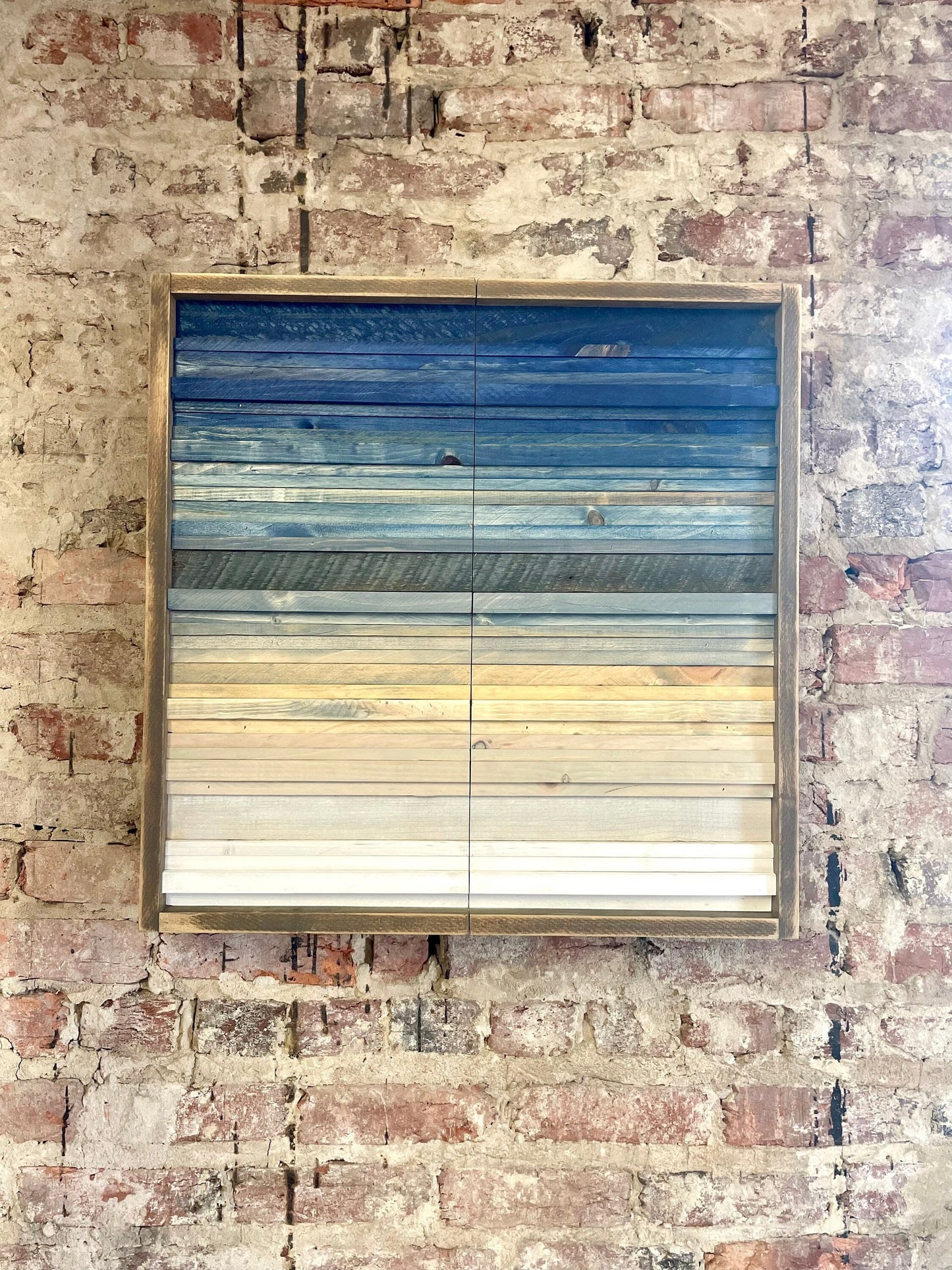 Rustic Dartboard Cabinet Custom Sizes - Rustic Navy Coastal Design- Rustic Beach Cabinet - Gameroom Art - Wall Decor - Modern art