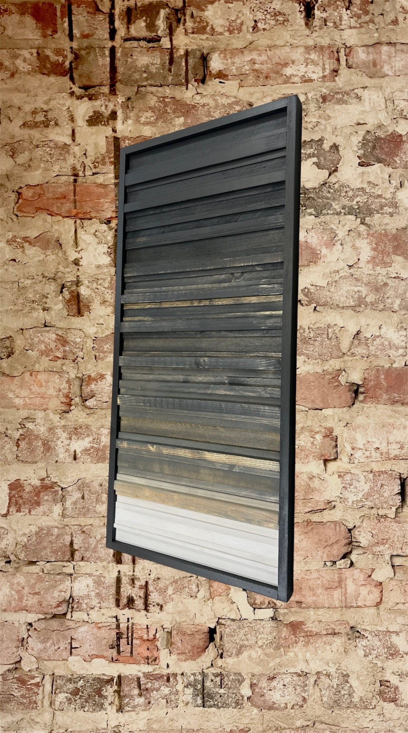 Rustic Electrical Panel Cover - Rustic Black ombré Art Design- Custom Sizes Available -Breaker Box Panel Cover - Wall Decor - Modern art