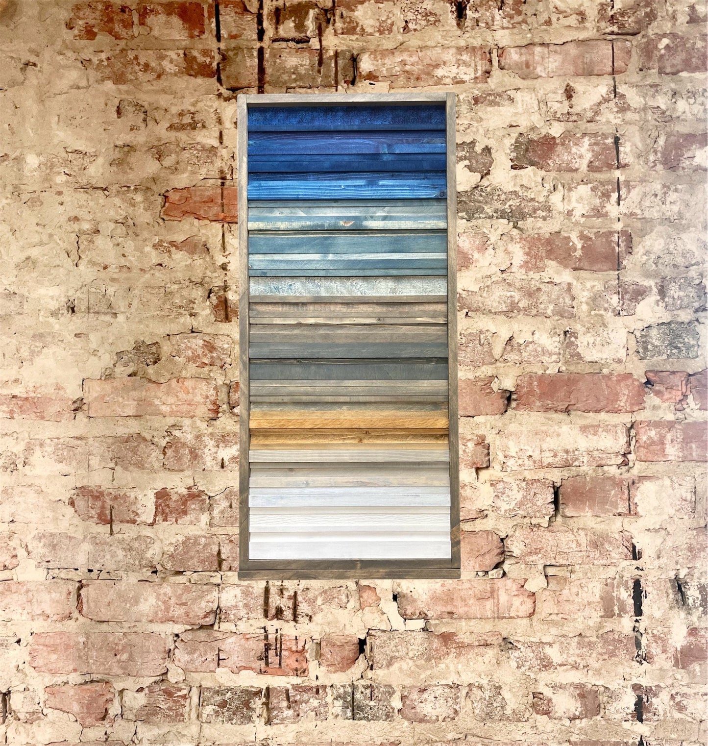 Rustic Electrical Panel Cover - Rustic Navy Coastal Art Design- Custom Sizes Available -Breaker Box Panel Cover - Wall Decor - Modern art