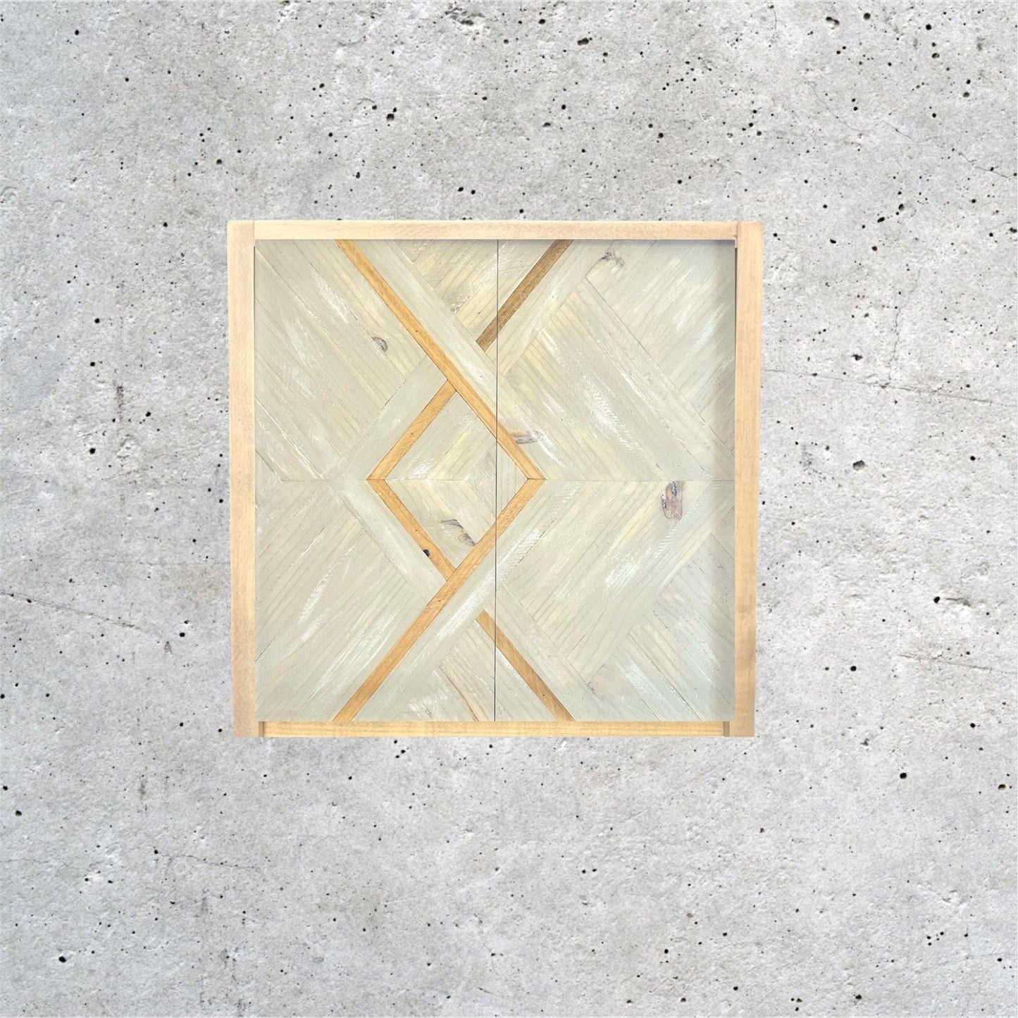 Rustic Dartboard Cabinet 26”x26”-Rustic Boho Art Design- Rustic Cabinet - Gameroom Art - Wall Decor - Modern art - Modern dartboard cabinet