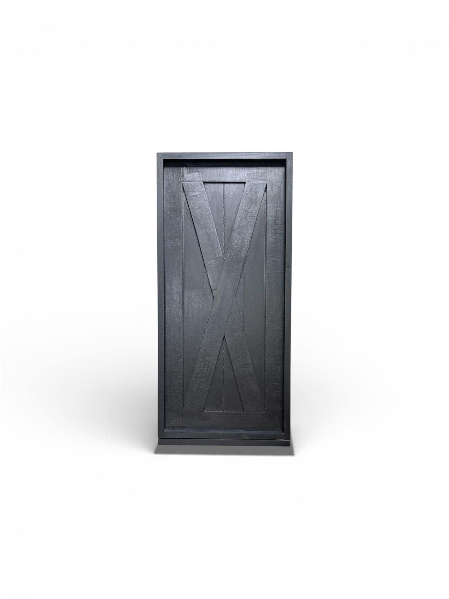 Rustic Electrical Panel Cover - Barn Door Art Design- Custom Sizes Available -Breaker Box Panel Cover - Wall Decor - Modern art