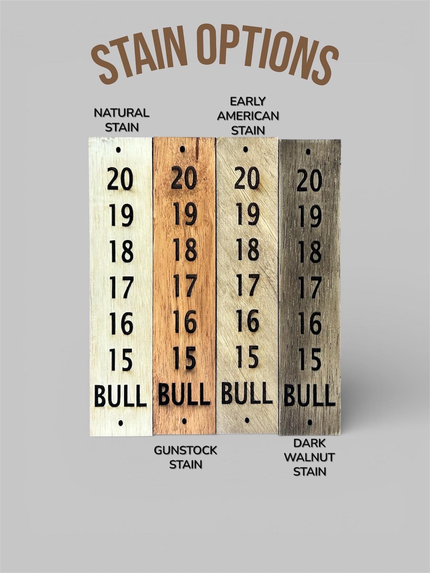 Rustic Dartboard Cabinet - Rustic Carbon Gray Mountain Art  24”x24” - Rustic Cabinet - Game Room / Man Cave Art - Wall Decor - Cabinet